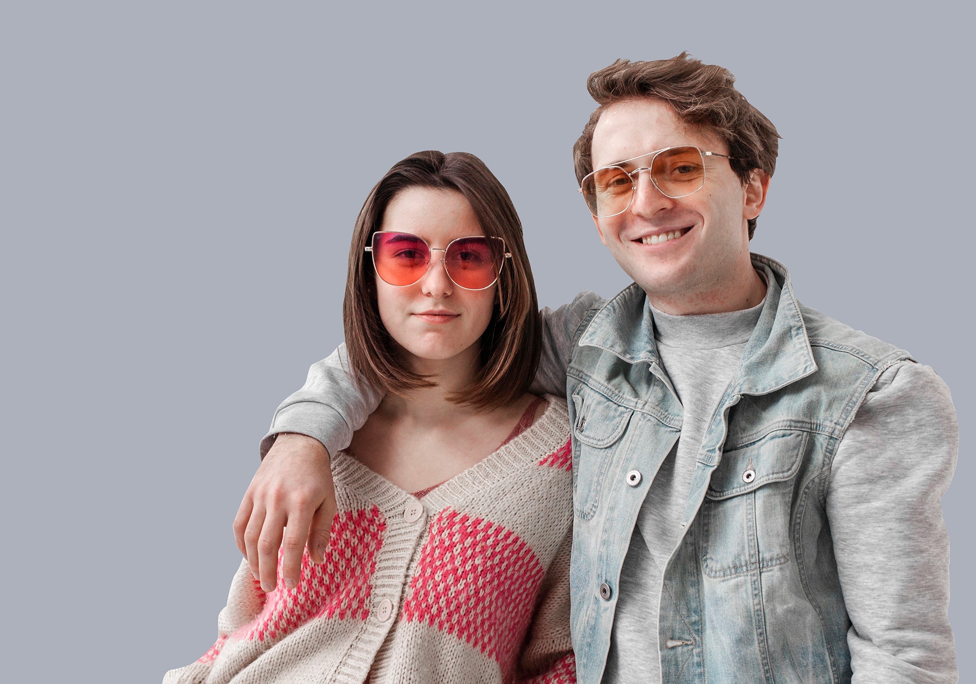Top aviator sunglasses